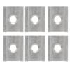 6PCS Kayak Adapter, Aluminum Kayak Adapter, Feelfree Kayak Accessories,Anodized Tight Connection Track Adapter Plates with O Ring for FeelFree view 4