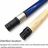 Pool Cues Billiard Cue Billiard Cue Sticks Pool Cues 57 Inch Adult 1/2 Cue Stick 19Oz,for School Club Billiard Hall Gift for Students and Teenagers WEWYQSJXBXF-240423 view 4