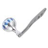 POENVFPO Metal Power Handle Knob GripMetal Reel Handle Knob GripMetal Rocker Arm, High Strength Portable High Hardness Fishing Reel Handle Metal Power Handle Knob GripReel Replacement view 2