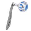 POENVFPO Metal Power Handle Knob GripMetal Reel Handle Knob GripMetal Rocker Arm, High Strength Portable High Hardness Fishing Reel Handle Metal Power Handle Knob GripReel Replacement view 3
