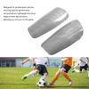 Yuecoom Soccer Shin Guards,1Pair Lightweight and Breathable Shin Guard Sleeves with Storage Bag Carbon Fiber Shin Pads for Soccer(M-Silver) view 3