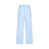 ABOUTYES Capris Pants for Women 2024 Summer Casual Stretch Cotton Linen Capri Pant Drawstring Cropped High Waisted Trousers view 4