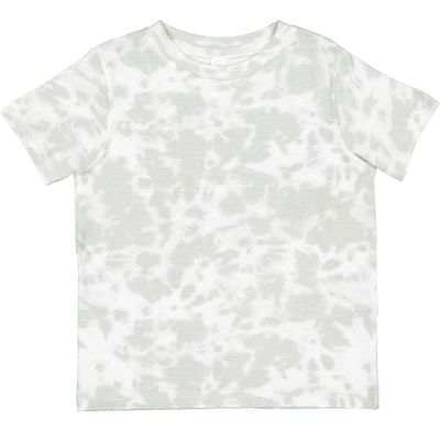 RABBIT SKINS Soft Cotton Toddler T-Shirt Boys Girls | Little Kids Tee| Blank Child Tshirt, Haze Tie Dye, 3