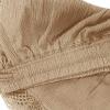 ABOUTYES Summer Shorts for Women 2024 Trendy Causal Loose Pleated High Waisted Shorts Beach Lace Lounge Short Pants Plus Size view 3