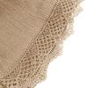 ABOUTYES Summer Shorts for Women 2024 Trendy Causal Loose Pleated High Waisted Shorts Beach Lace Lounge Short Pants Plus Size view 4