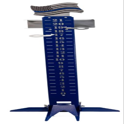 SWEN Products Back The Blue Steel Metal Lawn Scoreboard