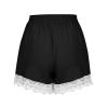 ABOUTYES Summer Shorts for Women 2024 Trendy Causal Loose Pleated High Waisted Shorts Beach Lace Lounge Short Pants Plus Size view 3