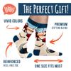 Lavley Zero Pucks Given Hockey Socks - Gift for Hockey Players and Fans, for Men and Women view 3