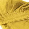 ABOUTYES Summer Shorts for Women 2024 Trendy Causal Loose Pleated High Waisted Shorts Beach Lace Lounge Short Pants Plus Size view 4