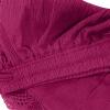 ABOUTYES Summer Shorts for Women 2024 Trendy Causal Loose Pleated High Waisted Shorts Beach Lace Lounge Short Pants Plus Size view 2