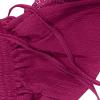 ABOUTYES Summer Shorts for Women 2024 Trendy Causal Loose Pleated High Waisted Shorts Beach Lace Lounge Short Pants Plus Size view 3