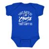 Indianapolis - They Hate Us 'Cause They Ain't Us Kid's Bodysuit for Football Fans (Royal, 24M) view 1