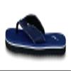 NORTY - Men's Thong Flip Flop Sandal, Navy 42356-12D(M) US view 2