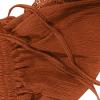 ABOUTYES Summer Shorts for Women 2024 Trendy Causal Loose Pleated High Waisted Shorts Beach Lace Lounge Short Pants Plus Size view 2