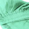 ABOUTYES Summer Shorts for Women 2024 Trendy Causal Loose Pleated High Waisted Shorts Beach Lace Lounge Short Pants Plus Size view 4