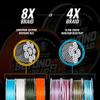 Beyond Braid Yellow 8X 300 Yards 30LB view 2