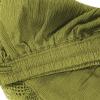 ABOUTYES Summer Shorts for Women 2024 Trendy Causal Loose Pleated High Waisted Shorts Beach Lace Lounge Short Pants Plus Size view 4