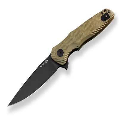 Spartan Blades Poros Liner Lock - OD Green G-10 | SFBL11GR