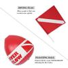 SPYMINNPOO Diving Signal Floater, PVC Inflatable Signal Floater with Dive Flag Diving Marker Diving Buoy Ball for Diving Enthusiasts, SPYMINNPOO0s9gh473mf view 4