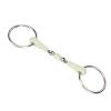 Asixxsix Ring Snaffle Bit, Stainless Steel Horse Mouth Bit Practical Loose Ring Bit Middle Horse Riding Snaffle Bit Flexible Horse Snaffle Bit for Horse Training and view 3