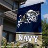 US Navy Midshipmen Wordmark Logo House Flag Banner view 2