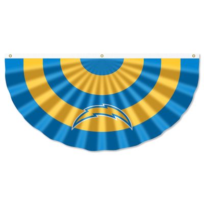 Los Angeles Chargers Bunting Pleated Fan Banners