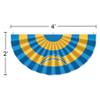 Los Angeles Chargers Bunting Pleated Fan Banners view 2