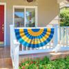 Los Angeles Chargers Bunting Pleated Fan Banners view 3