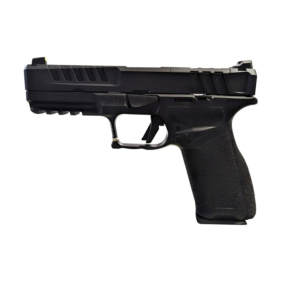 Hammy3DPrints Mount for Springfield Echelon - Wall | Pistol Holder Handgun Storage Rack (Facing Left, Self-Tapping Stud Screws)