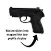 Hammy3DPrints Mount for Beretta PX4 / Storm - Wall | Pistol Holder Handgun Storage Rack (Facing Left, Self-Tapping Stud Screws) view 2
