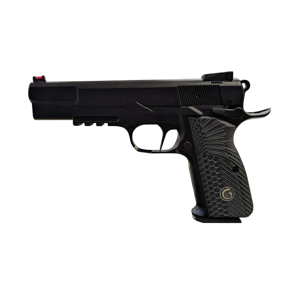 Hammy3DPrints Mount for Browning/FN Hi-Power Original - Wall | Pistol Holder Handgun Storage Rack (Facing Left, Self-Tapping Stud Screws)