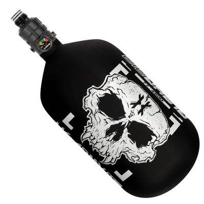 HK Army HPA Paintball Tank - Lightweight Pro Alpha Air Carbon Fiber Compressed Air Tank - 77ci/4500 psi Ghost
