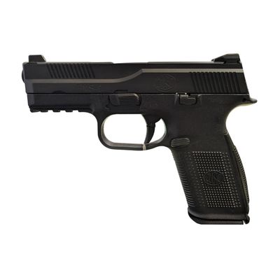 Hammy3DPrints Mount for FN FNP/FNS 9 - Wall | Pistol Holder Handgun Storage Rack (Facing Right, Self-Tapping Stud Screws)