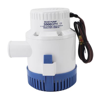 NineFit Basics Electric Bilge Pump, Efficient Submersible 3500GPH Auto Bilge Pump for Pool for Spa Center (12V), Genericib3opa7trg-11