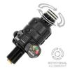 HK Army HPA Paintball Tank - Lightweight Pro Alpha Air Carbon Fiber Compressed Air Tank - 77ci/4500 psi Alloy view 2