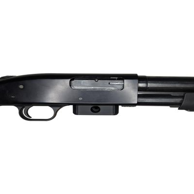 Hammy3DPrints Mount for Mossberg 500 12 Gauge - Wall | Shotgun Holder Storage Rack (Facing Right, Self-Tapping Stud Screws)
