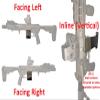Hammy3DPrints Mount for Benelli M4 - Wall | Shotgun Holder Storage Rack (Facing Right, Self-Tapping Stud Screws) view 4