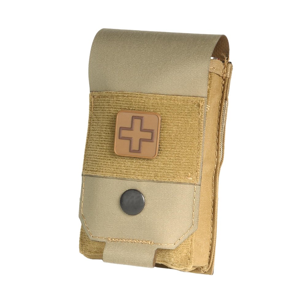 Eleven 10 SABA Pouch | Compact First Aid Pouch | Self-Aid Buddy Aid Duty Gear (Coyote)