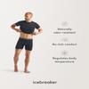 Icebreaker Mens Merino Blend 125 Cool-Lite Anatomica Boxers - Gritstone Heather - Medium view 2