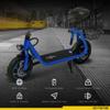 Phantomgogo Electric Scooter for Adults Foldable Scooter with Seat & Carry Basket E-Scooter with Brushless Motor 15MPH 265lbs Max Load E Mopeds for Adults Commuter (R1, Blue) view 3