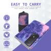 Eunzel 2 Pack Yoga Towel,Hot Yoga Mat Towel with Grip Dots Sweat Absorbent Non-Slip for Hot Yoga, Pilates and Workout 24" x72Purple & Blue/Green & Purple (2 Pack) view 4