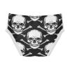 ALAZA Sugar Skull Head Bone Black Boys' Briefs Soft Underwear Available in Sizes 3t view 2