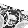 ALAZA Sugar Skull Head Bone Black Boys' Briefs Soft Underwear Available in Sizes 3t view 4