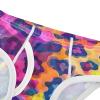 ALAZA Leopard Print Watercolor Rainbow Boys' Briefs Soft Underwear Available in Sizes 8y view 2