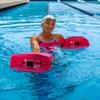 Hydro Tone Hydro-Bell Pool Exercise Dumbbells Pair, Aquatic Water Weights for Functional Strength Training, UV and Chlorine Resistant, Quick Start Guide Included, Pink view 4