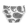 ALAZA Black Indian Paisley Flower Floral Boys' Briefs Soft Underwear Available in Sizes 4t view 3