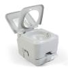 QIUFANGM Portable Adult Potty Chair, 10 Liters Flushable Outdoor Car Mobile Deodorant Toilet, Built-in Pour Spout and Washing Spray, Suitable for Camping RV Boat view 1