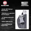 R&R Holsters Left Hand, Matte Black, IWB, for Canik Mete SF view 4