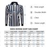 TopTie 5PCS Official Referee Shirt Set Long Sleeve Pocket Umpire Jersey, Ref Cap and Whistle, Yellow Red Flag-S view 2