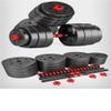 HAMEXLN Dumbbel Dumbbells For Men And Women, Adjustable Sports Barbells, Dumbbells, Fitness Equipment, Home Pair Of Dumbbells Barbell, 15kg, Red view 3